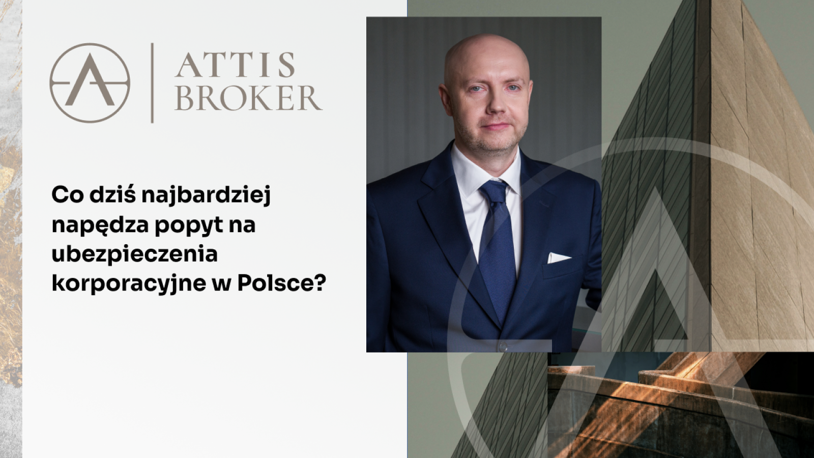 Alfred Korycki z Attis Broker w XYZ | Fala inwestycji napędzi rynek ubezpieczeń dla firm